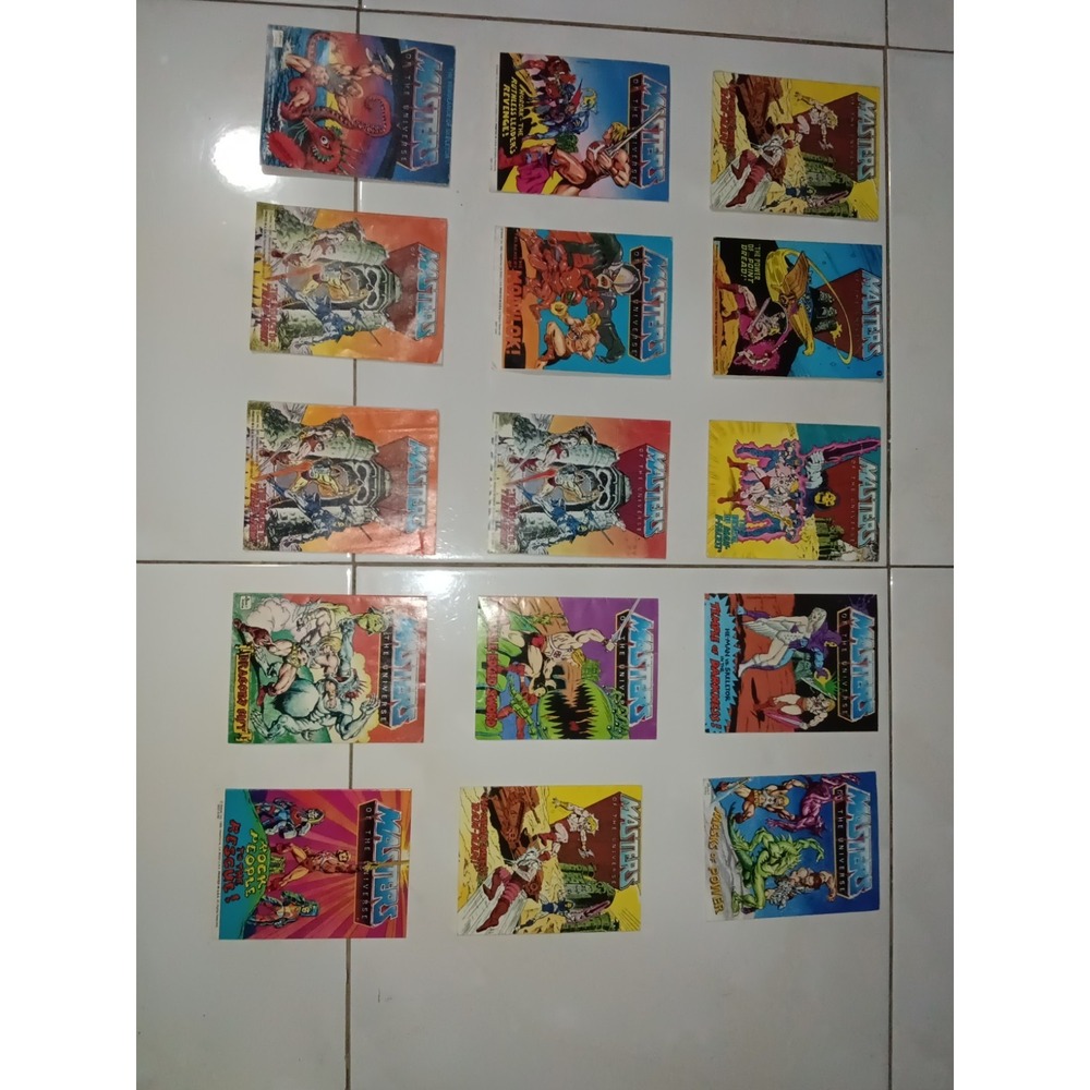 Mini Comics He Man MOTU 1980s Version  Lot Masters Of the Universe lot of 15